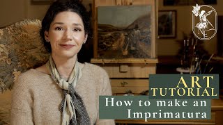 Imprimatura Demonstration Step by Step Guide to Underpainting [upl. by Tabitha]