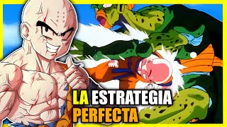 LA ESTRATEGIA DE KRILLIN FUE UNA DE LAS MEJORES DE DRAGON BALL Z  SUPER  KRILLIN VS CELL [upl. by Ijic]