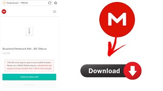 cara download file di link MEGA tanpa Login aplikasi [upl. by Liza]