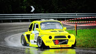 Alpe del Nevegal Action Fiat 500 4x4 Hayabusa best of rain action bagnato suzuki hayabusa sound [upl. by Hacissej]