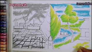 save environment posterenvironment day drawing [upl. by Odlanar]