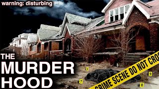 Inside Detroits ABANDONED Murder Hoods VERY DANGEROUS  True Crime Documentary  Paranormal [upl. by Weidman]