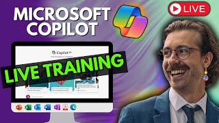 Get Started with Microsoft Copilot FREE LIVE TRAINING  July 2nd [upl. by Naamana]