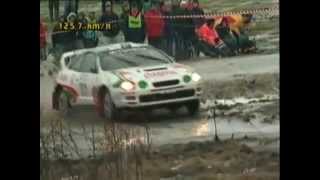 Rally VM 1997 Deltävling 2 Svenska Rallyt tredje etappen [upl. by Eidob]