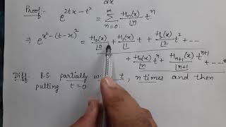 Rodrigues formula for Hermite polynomial [upl. by Dong]