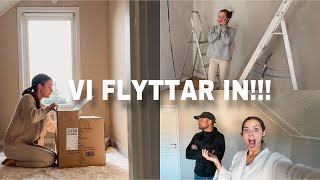 VI FLYTTAR ÄNTLIGEN IN I HUSET [upl. by Blackmun945]