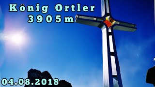 König Ortler 3905m via Payerhütte 04082018 SuldenSüdtirol [upl. by Enaywd]