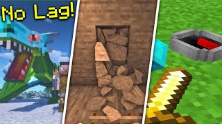 15 Minecraft PE AddonsMods with Incredible Combat [upl. by Oibaf]