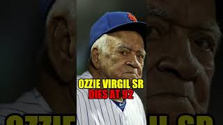 Ozzie Virgil Sr dies at 92 First Dominicanborn player in MLB [upl. by Aicitan]