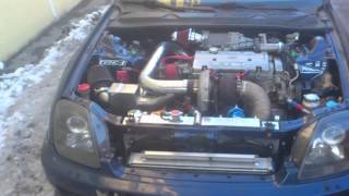 Honda prelude turbo  supercharger [upl. by Emmaline655]