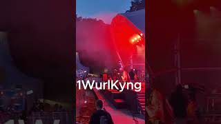 Popcaan Bigs Up Vybz Kartel At Unruly Fest 2024 UK popcaan vybzkartel dancehall om [upl. by Adnauqal737]