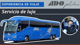 ¿La Línea de Autobuses más cara de México Así se viaja en ADO PLATINO 2022 [upl. by Zetes]