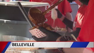 Belleville chili cookoff heats up as fall weather arrives [upl. by Lamson]