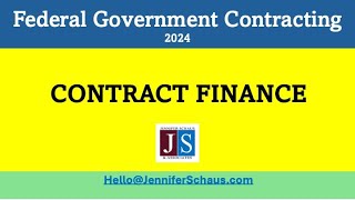 2024 GovCon Summer Shorts  Contract Finance 2 of 10 [upl. by Ahseel926]