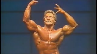 Peter Hensel  Mr Olympia 1987 Posing [upl. by Klump]