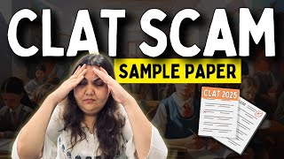 Whats wrong with CLAT consortium  clat2025 sample paper2 [upl. by Wehtam]