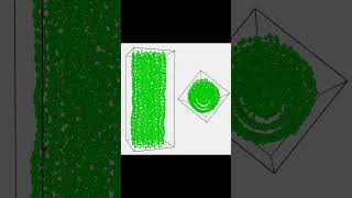 Formation of amorphous carbon multiwalled nanotubes fr random initial configurations  Hollow aCNT [upl. by Trebmer]