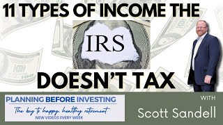 Do You Know The 11 Types of Income the IRS Doesnt Tax [upl. by Yattirb678]