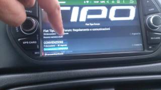 Autoradio Android 6 per Fiat TipoEgea Dodge Neon 2017 Zhangnanyi [upl. by Esorrebma165]