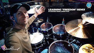 Learning the Harvest remix of quotFreedomquot by Jesus Culture  Drum Vlog [upl. by Larred]