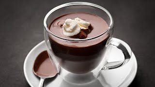 How To Make Italian Hot Chocolate Recipe Cioccolata Calda [upl. by Suhsoj]