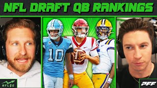 2024 NFL Draft QB Rankings  NFL Stock Exchange [upl. by Jamila]