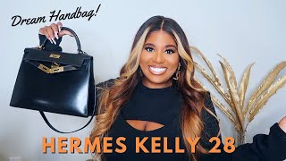 HOW I SCORED MY DREAM HANDBAG HERMES KELLY 28  POCKETSANDBOWS [upl. by Eeznyl]