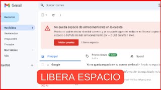 Cómo liberar espacio de Gmail Google Drive y Google Fotos y videos [upl. by Beacham]