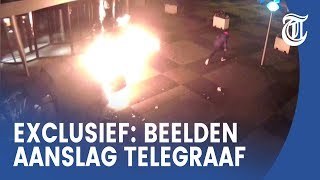 Hier ramt aanslagpleger Telegraafgebouw [upl. by Borchers]