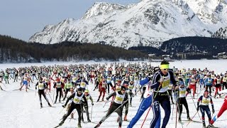 49 Engadin Skimarathon 2017  der Tag in 5 Minuten [upl. by Donegan463]