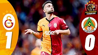 Galatasaray 10 Alanyaspor  MAÇ ÖZETİ  Trendyol Süper Lig  Önemli Kareler [upl. by Glennon]