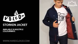 Volcom Storken jacket demo [upl. by Miharba630]