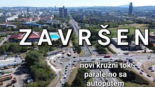 Završen Novi Kružni Tok na NbgBežanijska Kosa ukrštanje Autuputa i Partizanske Avijacije [upl. by O'Connell]