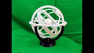 3DPrinted Armillary Sphere How to Assemble [upl. by Gawlas]