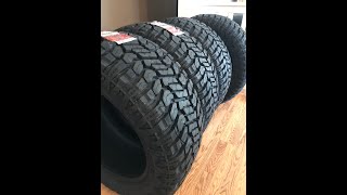 New 33 and 35x1250x20 new release RT tire from radar [upl. by Pufahl186]