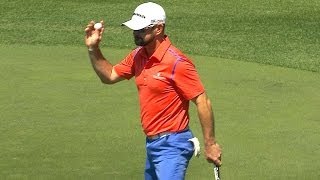 Rory Sabbatinis great tee shot sets up birdie at Valspar [upl. by Lina828]