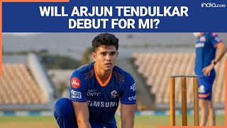 IPL 2023 Arjun Tendulkar to debut for Mumbai Indians in absence of Jasprit Bumrah [upl. by Ariaj85]