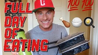 Full Day Of Eating amp Intermittent Fasting  IIFYM [upl. by Enialem477]