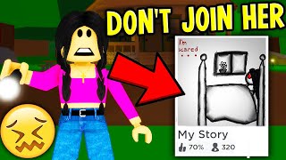 The CREEPIEST ROBLOX GAMES with DARK SECRETS on BROOKHAVEN [upl. by Retrak600]