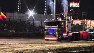 Allegany County Fair Semi Truck Pull 7 18 13 Tim Schrock Exhibition [upl. by Diego849]