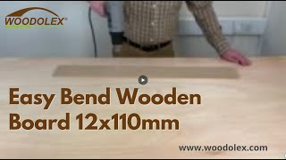 Easy Bend Wooden Board EBWB® 12mm x 110mm [upl. by Assetak]