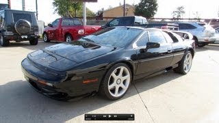 2000 Lotus Esprit V8 Twin Turbo Start Up Exhaust and In Depth Review [upl. by Kcin]