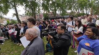 Corbyn rally in Newington Green [upl. by Relyuhcs413]