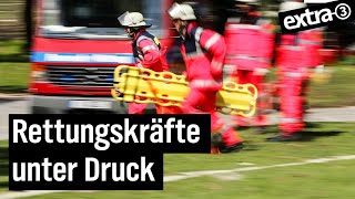 Der harte Alltag der Rettungssanitäter  extra 3  NDR [upl. by Biles]