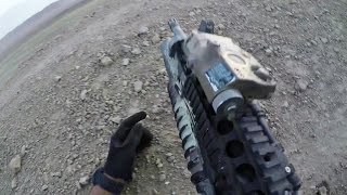 Afghanistan  HD Helmet Cam Footage Of US Special Operations In Action In The Afghan Desert [upl. by Madi]