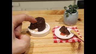 DIY MIni Food Scrumptious Chocolate Cake Inspired by Matilda Movie Miniature Cooking  ASMR [upl. by Blatman]