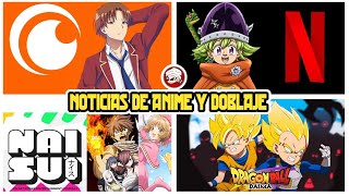 Noticias De ANIME Y DOBLAJE con RAVEN VIDEOS  Semana del 26 de NOVIEMBRE de 2023 [upl. by Ydnab]