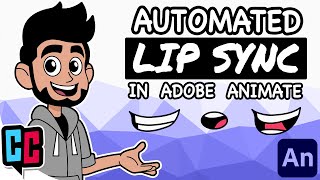 Automated Lip Sync in Adobe Animate  Tutorial [upl. by Allicirp104]