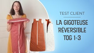 LA GIGOTEUSE RÉVERSIBLE TOG 13 LES PETITES BILLES  BERCEAU MAGIQUE [upl. by Declan]