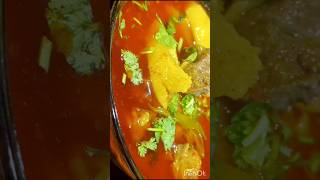 Aalu gosht  tasty recipe  like food indianrecipe recipe subscribers views [upl. by Pamella]